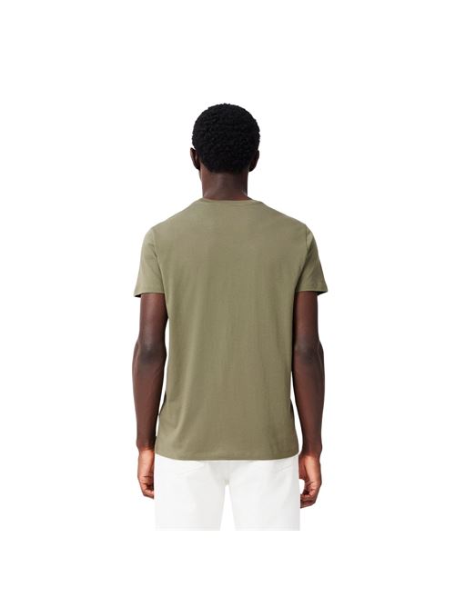 t-shirt lacoste | TH6709316 VERDE